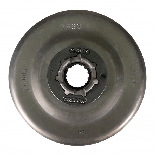 Oregon Ringkettenrad komplett mit Nadellager 3/8", 7 Zähne, Nabengröße Standard