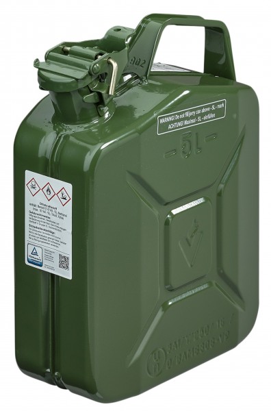 Stahlblech-Benzinkanister 5 l