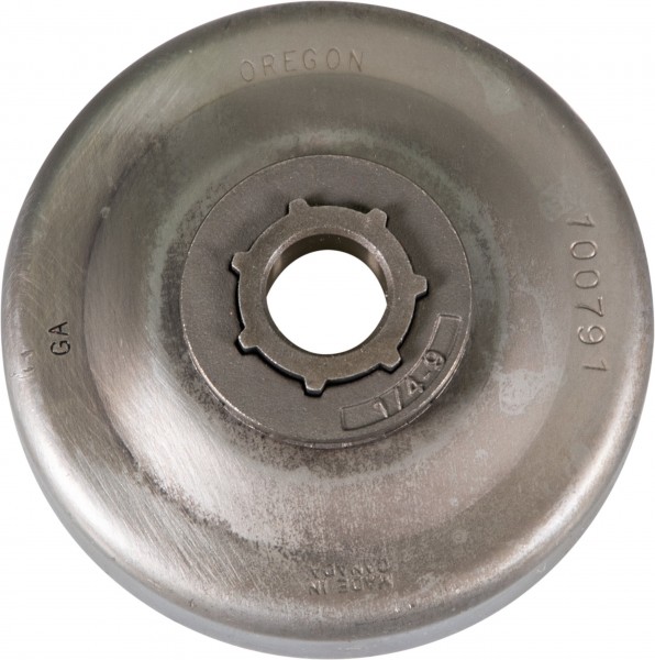Ringkettenrad 1/4", 9 Zähne, Nabengröße klein