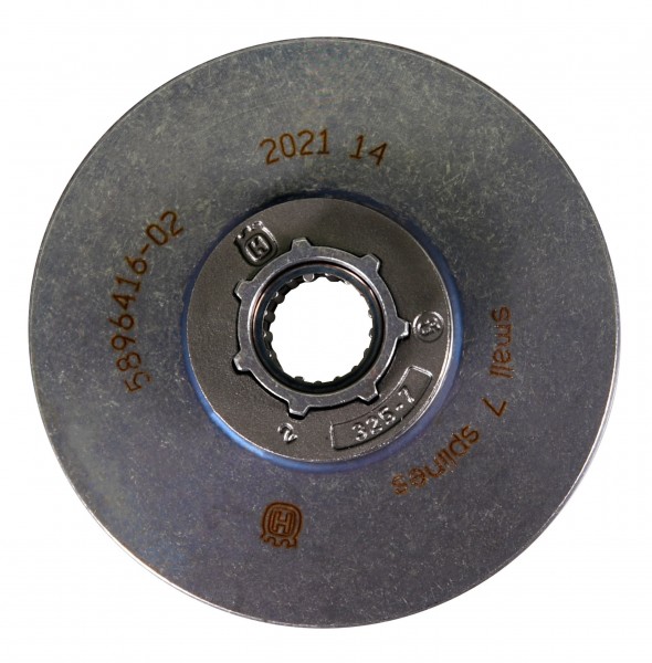 Husqvarna Ringkettenrad komplett mit Nadellager .325", 7 Zähne, Nabengröße klein