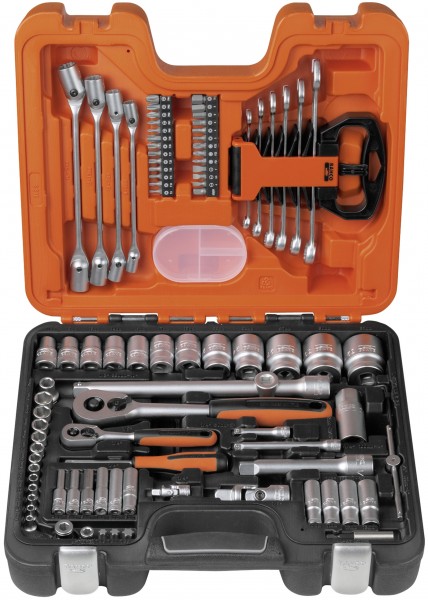 Bahco Mechanikersatz, Inhalt 92 Teile
