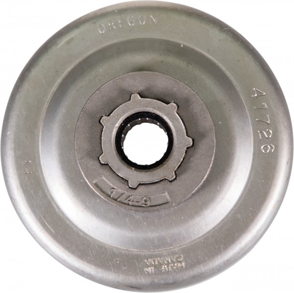 Ringkettenrad komplett mit Nadellager 1/4", 9 Zähne, Nabengröße klein