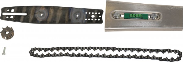 Eder Kettenantriebssatz Aufnahme 8 mm, 3/8"