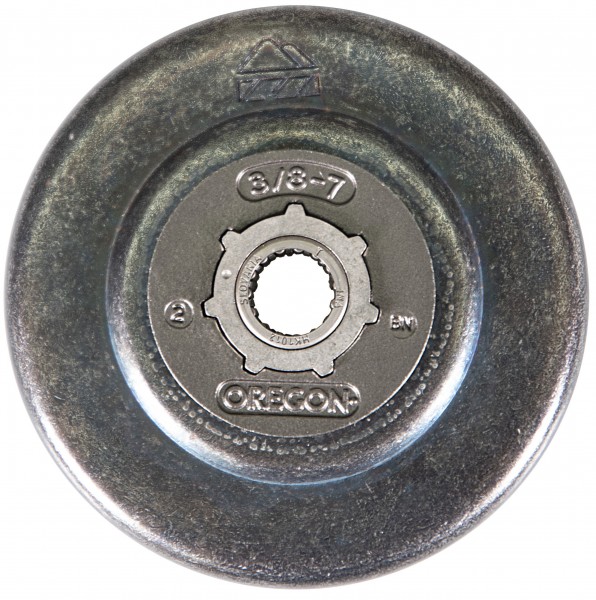 Dolmar Ringkettenrad 3/8", 7 Zähne, Nabengröße klein
