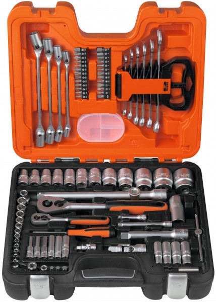 Bahco Mechanikersatz, Inhalt 92 Teile
